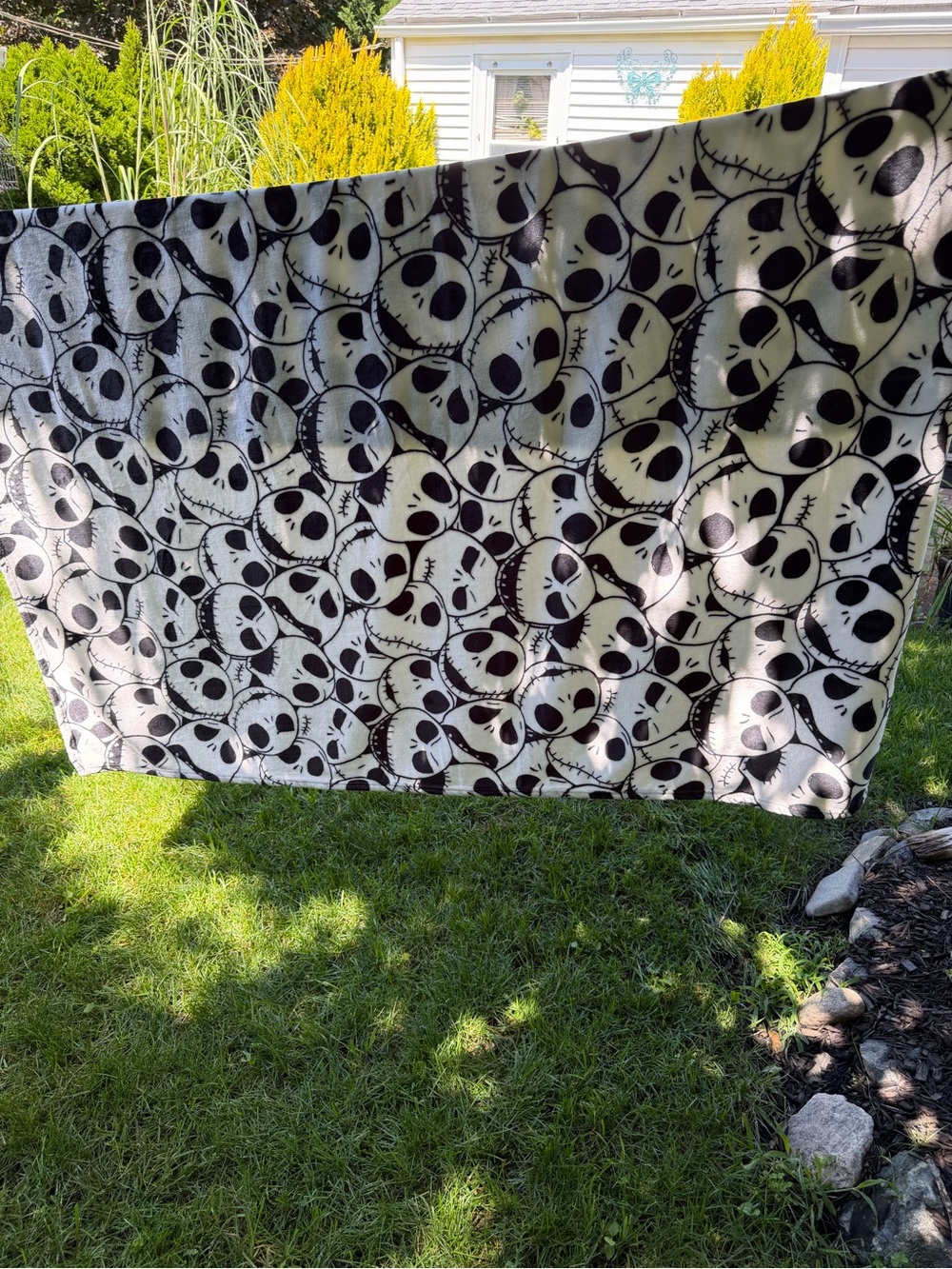 Nightmare before Christmas throw blanket